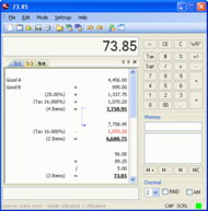 Deskcalc Pro screenshot